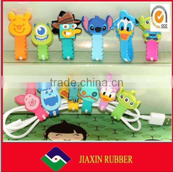 Fashion design silicone cable clip