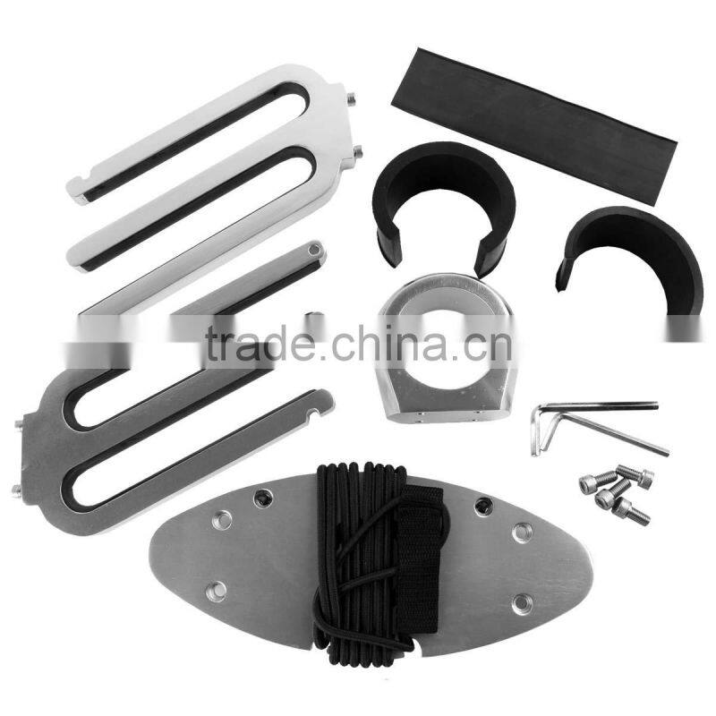 Surfboard Kneeboard Holder Oval Wakeboard Combo Tower Rack Fit for 2" 2.25" 2.5"