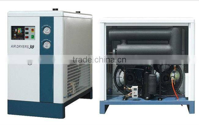 Air-cooling freeze dryer