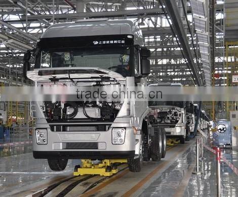 Heavy truck assembly line and production line