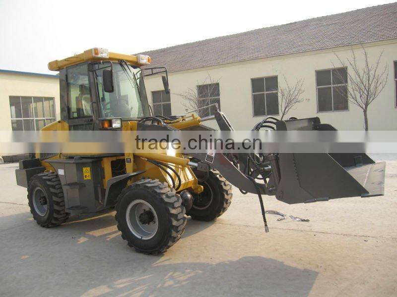 4 in 1 bucket for mini wheel loader