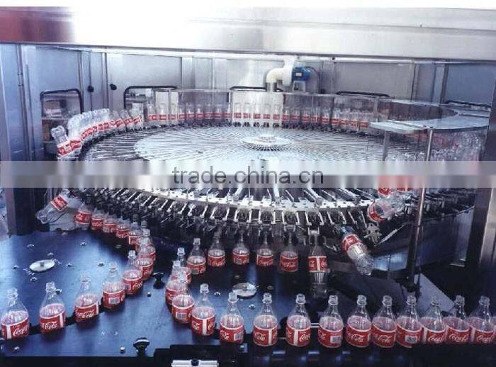 Bottle aerated beverage filling machine / sparkling drink filling machine