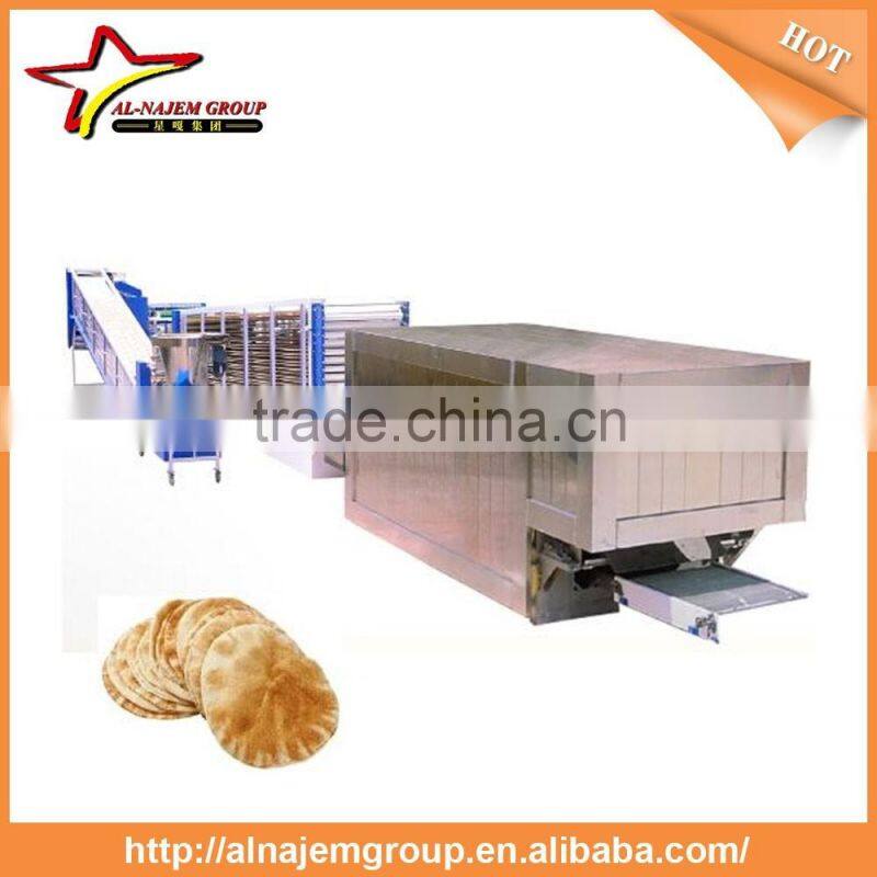 hot sale factory price automatic arabic pita bread making bakery machine