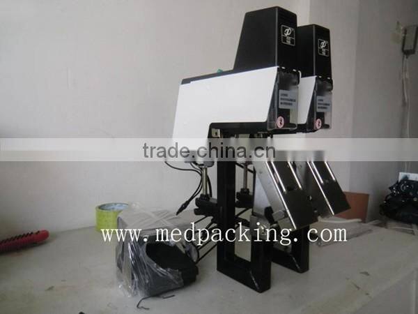 Double Head Electric Stapler, bookbinding machine, saddle binder