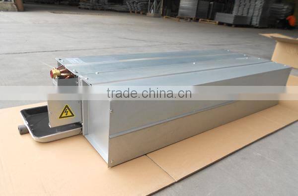 Hot and chilled water Fan Coil Units with filter and air return box