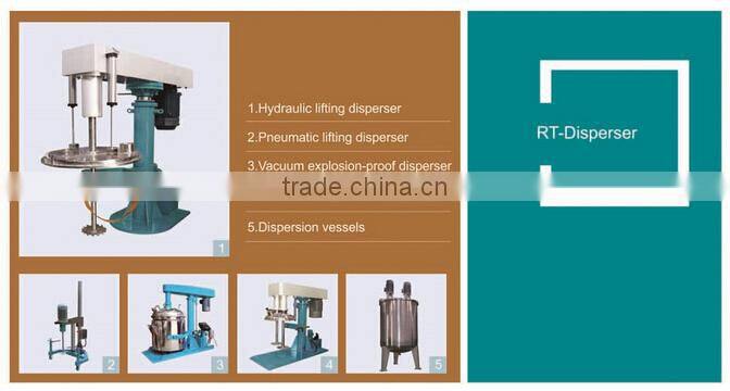 Blue color mixer in high viscosity paste