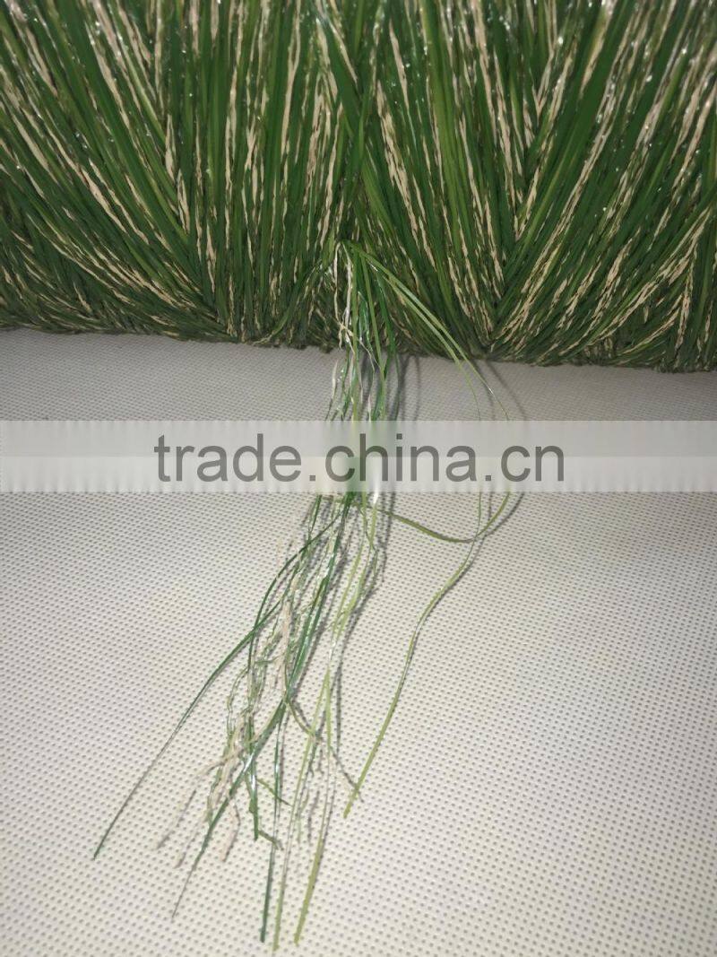3300dtex PE artificial grass yarn green color