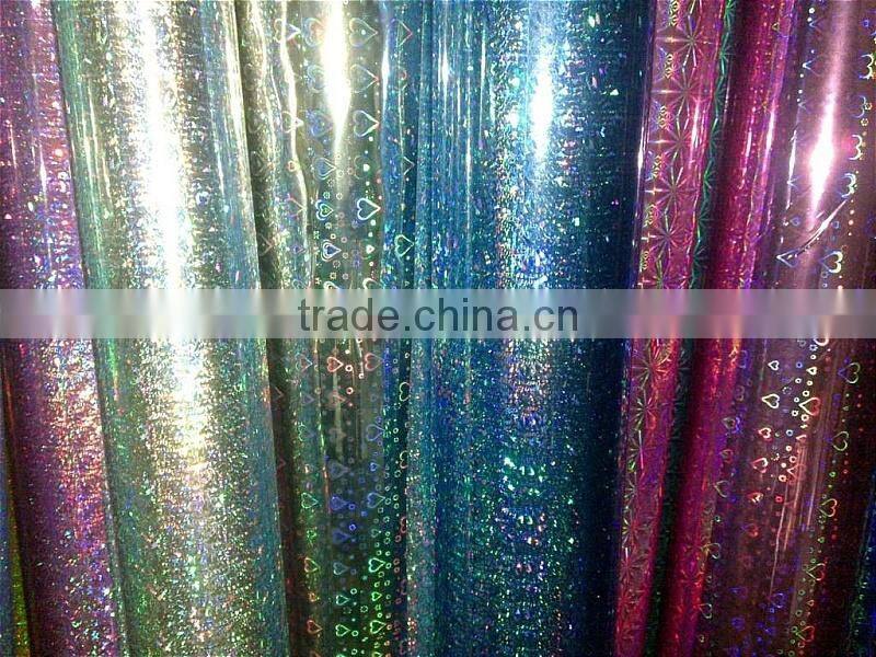Metallized Aluminum Coloful PET film for Lamination and Printing