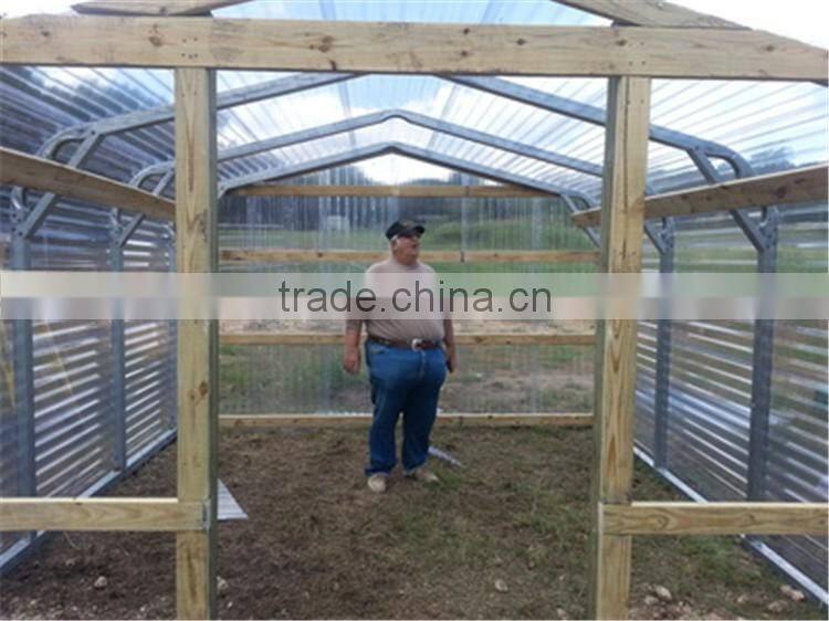 Fiberglass hobby greenhouse, garden greenhouse
