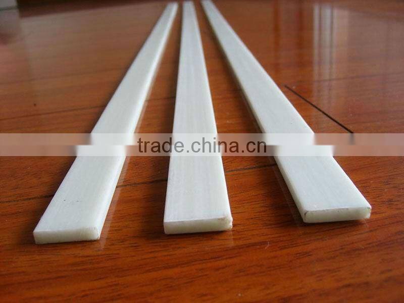 Pultrusion high strength flexible fiberglass rectangular rod
