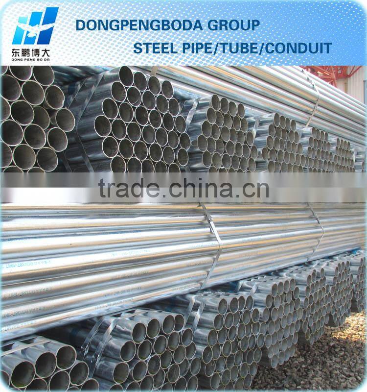 galvanized mild steel pipe for greenhouse
