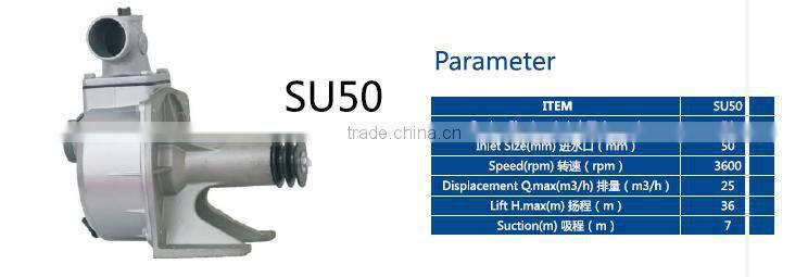 2 inch pulley pump farm irrigation centrifugal water pump