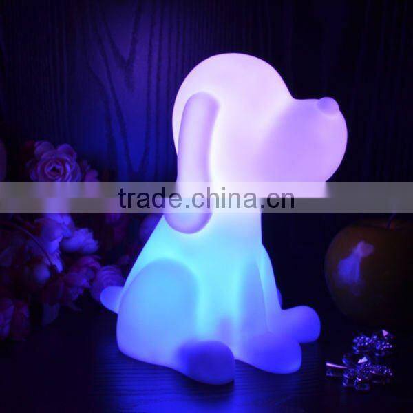 Animal Style Night Light PVC Plastic LED Night Lamp Table Nightlights for Children