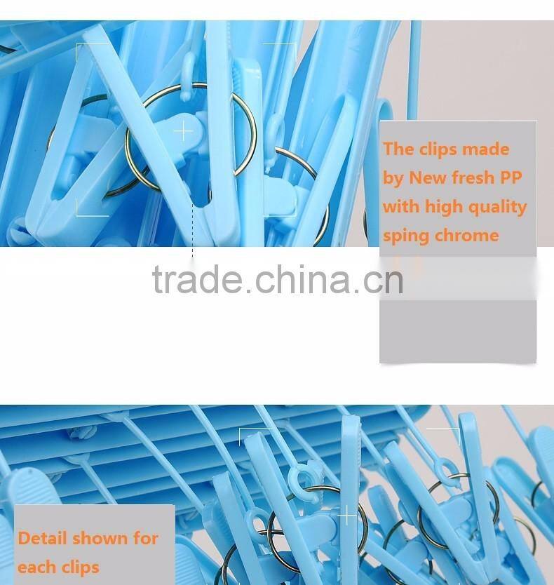 Vivinature collapse plastic hook and 29 pcs clips