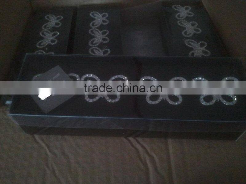 jewelled metal alloy butterfly napkin ring