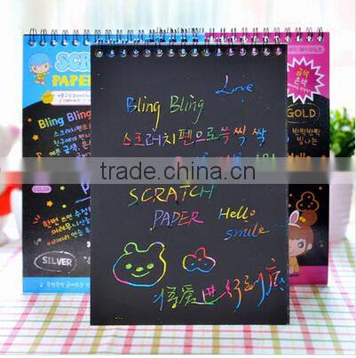 Wholesale Stock Early Puzzle 10 Pages Scraping Painting