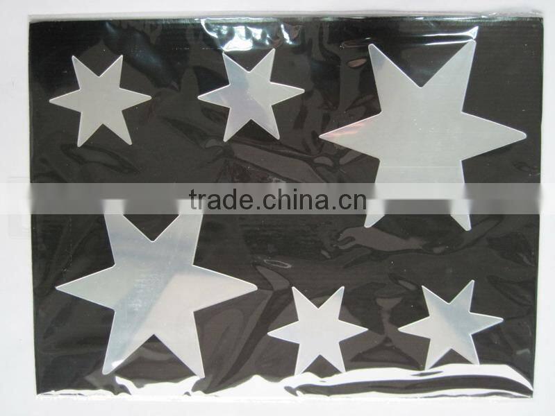 Stars Decoration Mirror Nursery Wall Stickers Decals for Kids