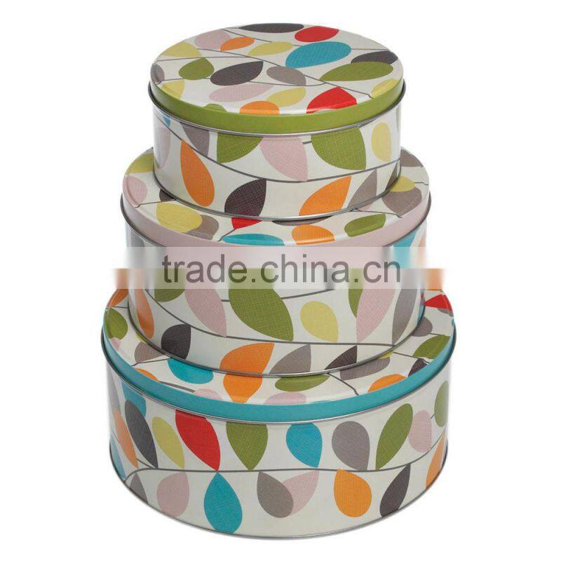 china supplier wholesale small mini metal food tin canisters