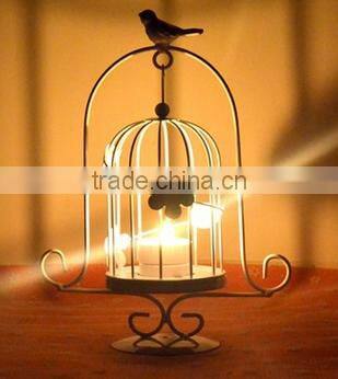 2016 black metal candle holder tealight holder small lantern