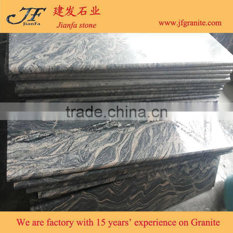 New Style China Juparana Granite Anti-slip Stairs Price