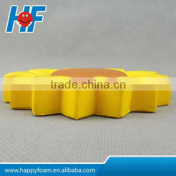 PU promotional sunflower stress ball
