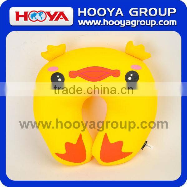 2015 China supplier cute spandex animal u shape neck pillow