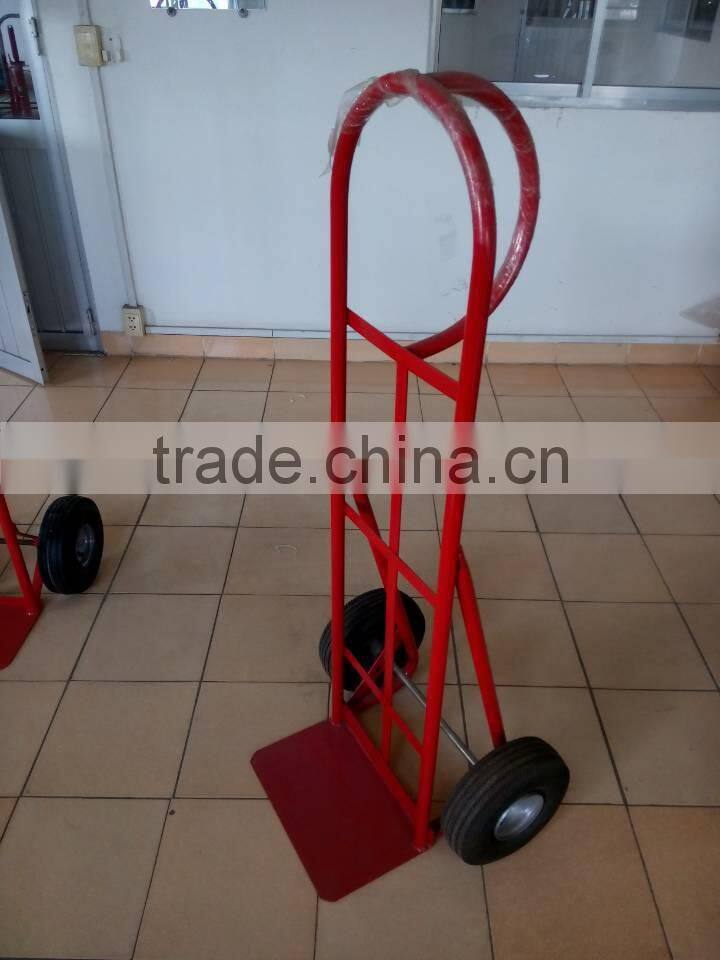 small size P handle commerical two wheel hand trolley