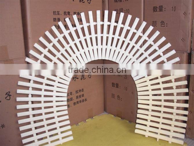 Swimming pool use 18cm 20cm 25cm 30cm PP or ABS plastic floor grating