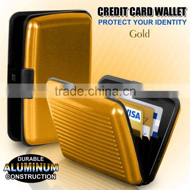 New as seen on tv aluminum credit card holder wallet
