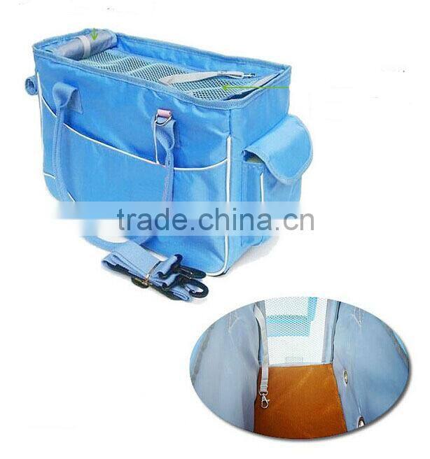 2015 Fashion design nylon pet carrier handbag for unisex