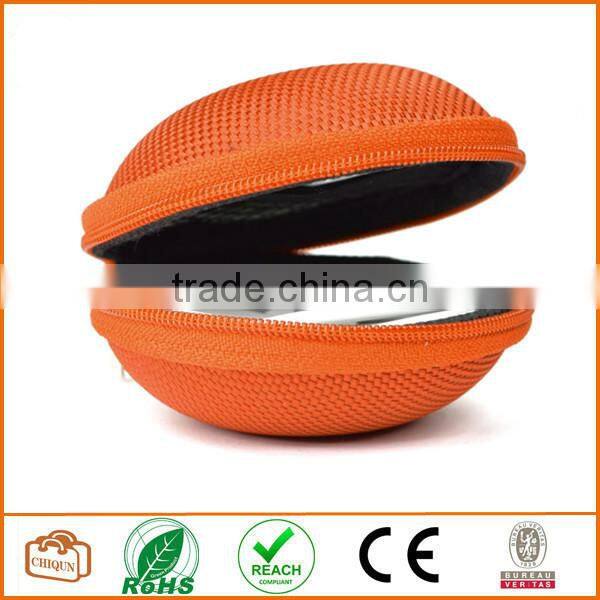 Orange Earphone handsfree headset HARD EVA Case