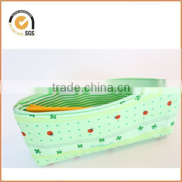 Spring Fox Zippered Pouch / Zipper Bag with Spring Woodland Animals / Cute Camera Bag By Chiqun Dongguan CQ-H03008