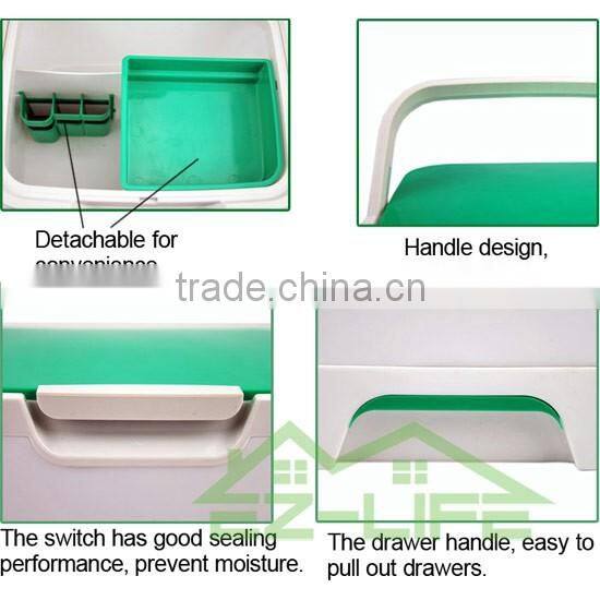 large size children medical gift customized plastic SOS PP made wall mounted first aid storage box/kit for hospital