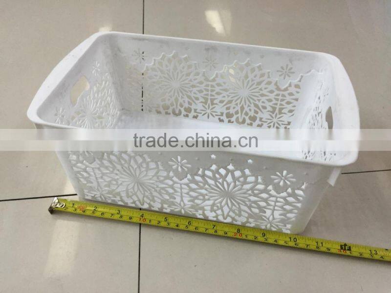 2015 new Plastic Storage Basket / Receive Basket/Plastic receive basket