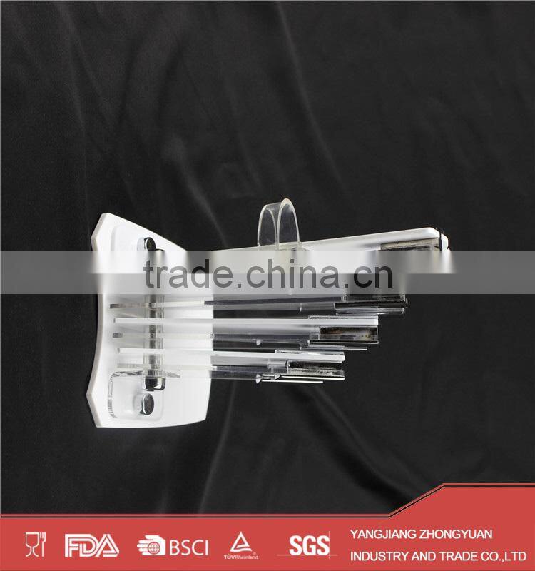 5pcs kitchen ceramic knife set with Acrylic Stand