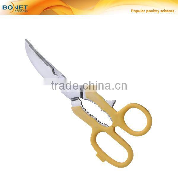 S51013 LFGB Certificated 10" kitchen poultry scissors for bone cutting food scissors