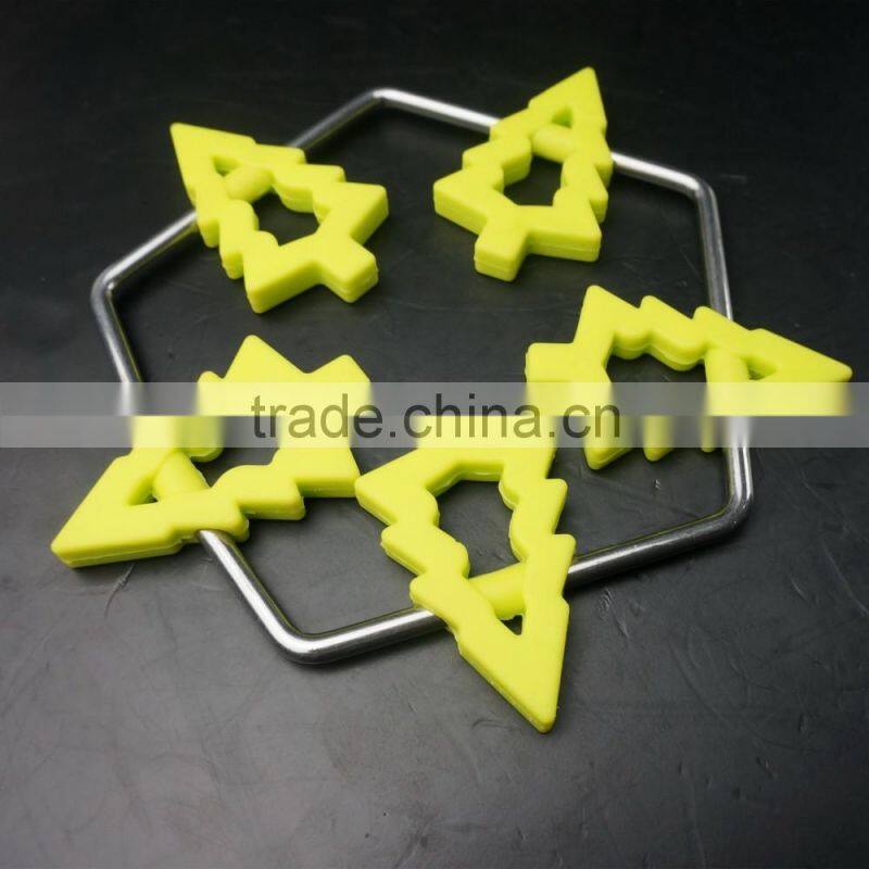 16145 christmas tree shape unti-skidding table silicone mat