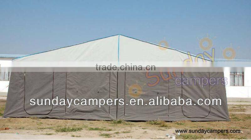 4x4 roof tent stainless steel kitchen Mini camper trailer tent for self-driving travelling