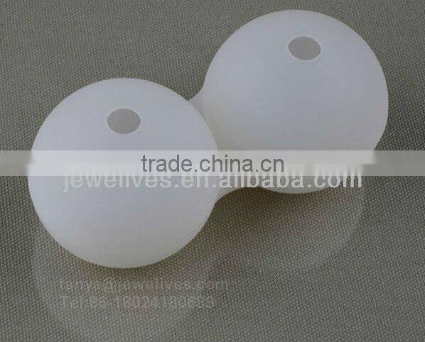 New coming clear ice cream ball,silicone ice ball mold