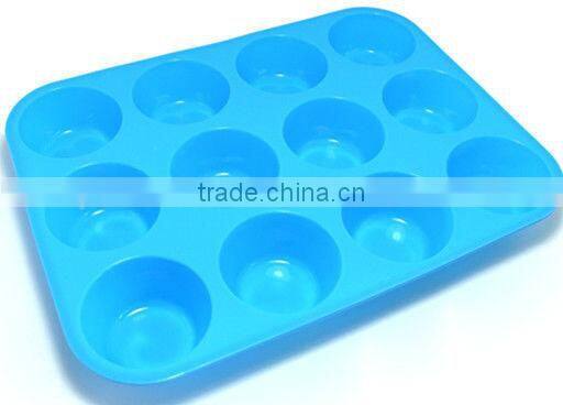 Non-stick bakeware silicone cupcake egg tart mold