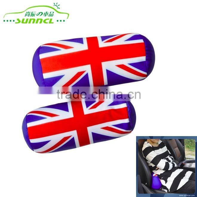 UK Flag U Shape Neck Pillow Filled with Polystyrene Beads
