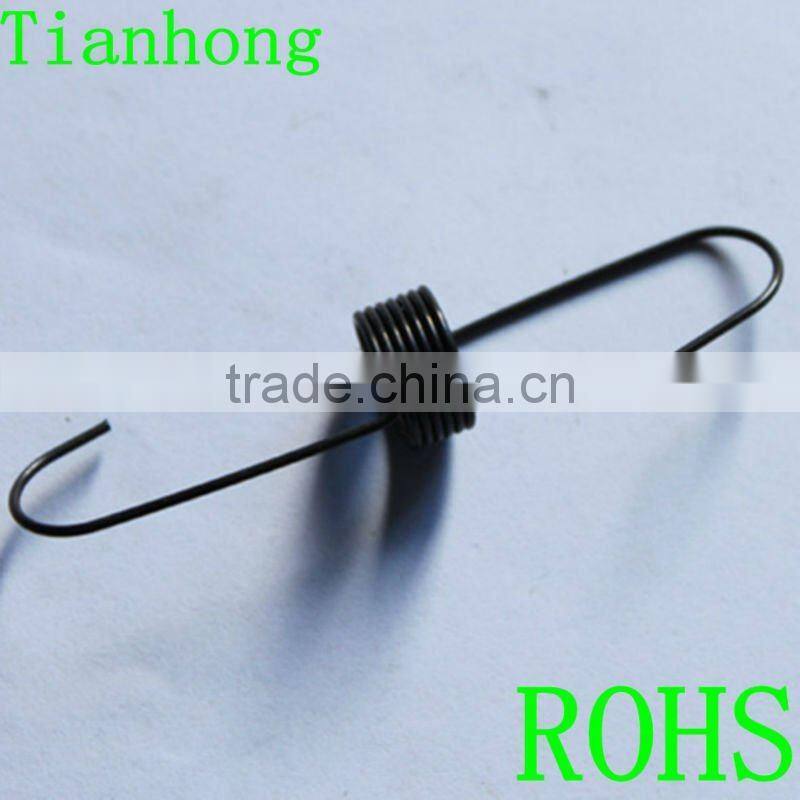 precision heavy duty extension springs with hooks