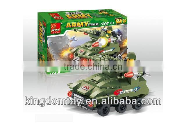 The building blocks of army car for wholesale