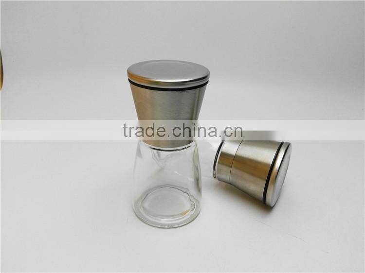 Amazon top selling 18/8 Stainless Steel salt and pepper grinder set