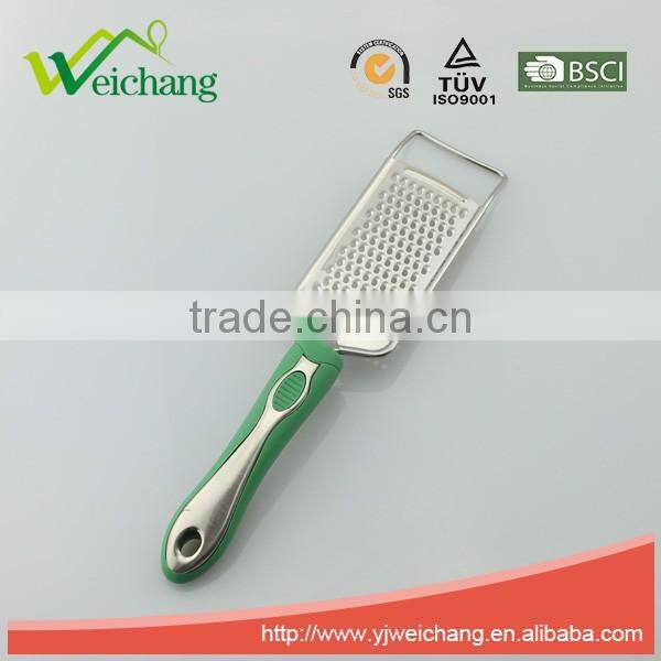 WCR217 New design grater manual grater ETCHING GRATER vegetable kitchen graters with TPR handle