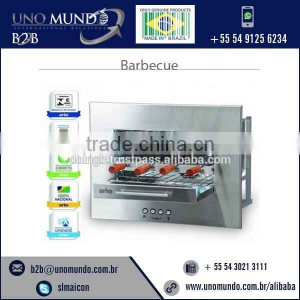 Durable and Sturdy Design Embed Barbecue Electric