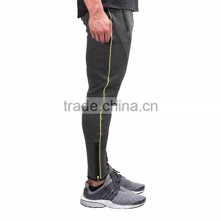 custom blank cotton interlock wholesale joggers