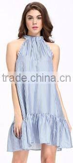 Domin fashion sexy sleeveless printing bodycon dress