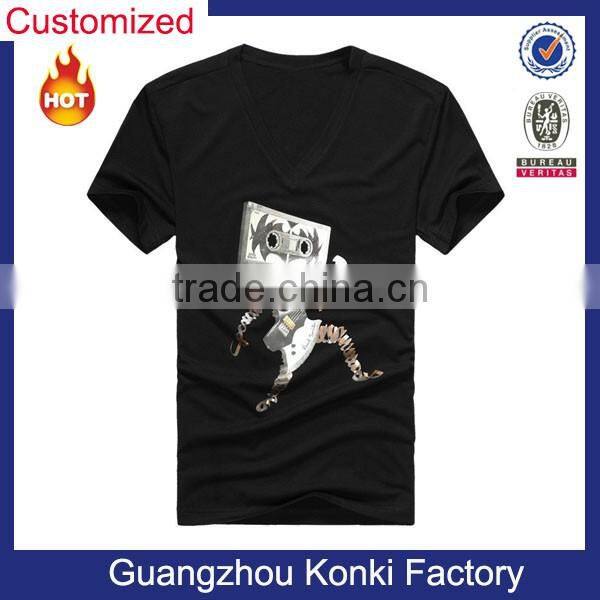 100% polyester high quality sports t-shirt simple white color