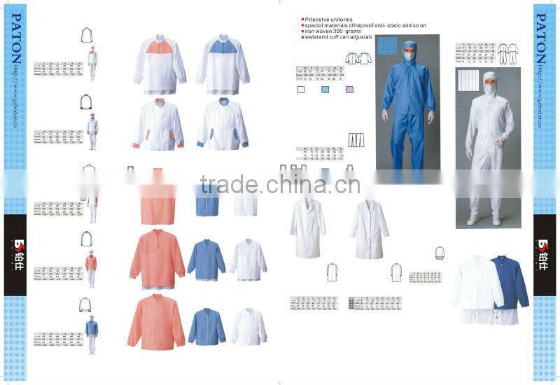 Nurse Uniform MU-85 100% Cotton Fabric good quality, guangzhou factory price